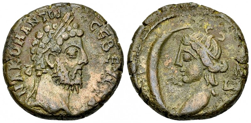 Commodus BI Tetradrachm, Selene reverse 

Commodus (177-192 AD).BI Tetradrachm...