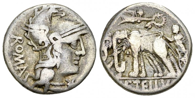 C. Caecilius Metellus Caprarius AR Denarius, 125 BC 

C. Caecilius Metellus Ca...