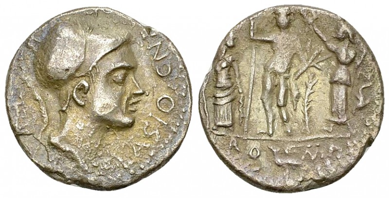 Cn. Blasio Cn. f. AR Denarius, 112 or 111 BC 

Cn. Blasio Cn. f. AR Denarius (...