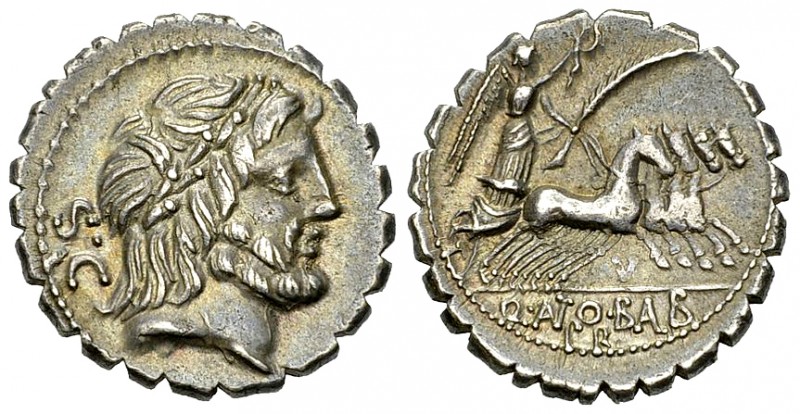 Q. Antonius Balbus AR Denarius, 83/82 BC 

Q. Antonius Balbus. AR Denarius ser...