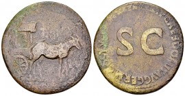 Diva Julia Titi AE Sestertius, Carpentum 

Domitianus (81-96 AD), for Diva Julia Titi (+ 90 AD). AE Sestertius (33-34 mm, 21.61 g), Rome, 91 AD.
Ob...