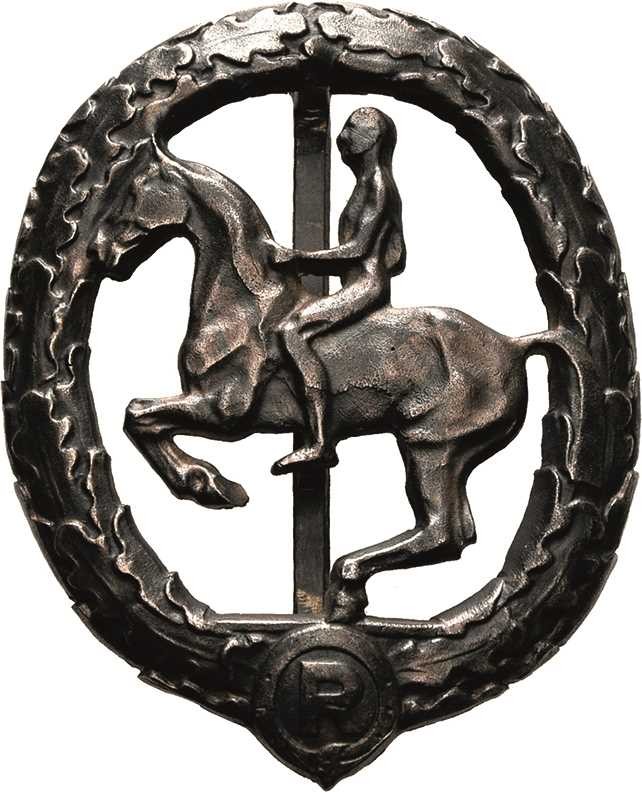 Orden des Dritten Reiches
Deutsches Reiterabzeichen 2. Klasse in Silber Verlieh...