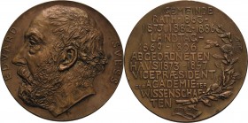 Akademien, Schulen, Universitäten
 Bronzemedaillen o.J. (1897) (Gindra) Auf den Vizepräsidenten der Akademie der Wissenschaften in Wien Eduard Suess ...