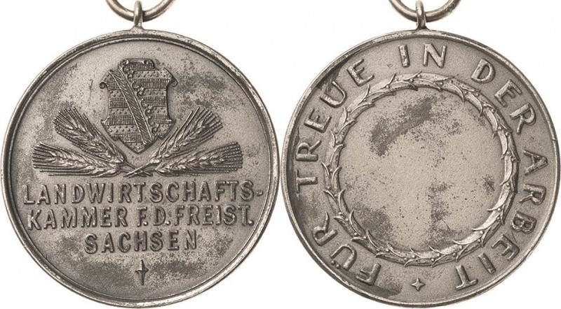 Medailleur Hörnlein, Friedrich Wilhelm 1873 - 1945
 Silbermedaille o.J. (1926-1...