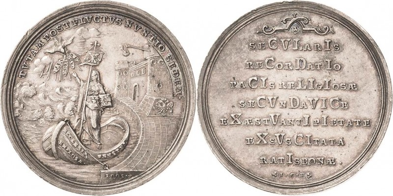 Reformation-Ereignisse und Jubiläen
 Silbermedaille 1755 (Loos) 200 Jahre Relig...