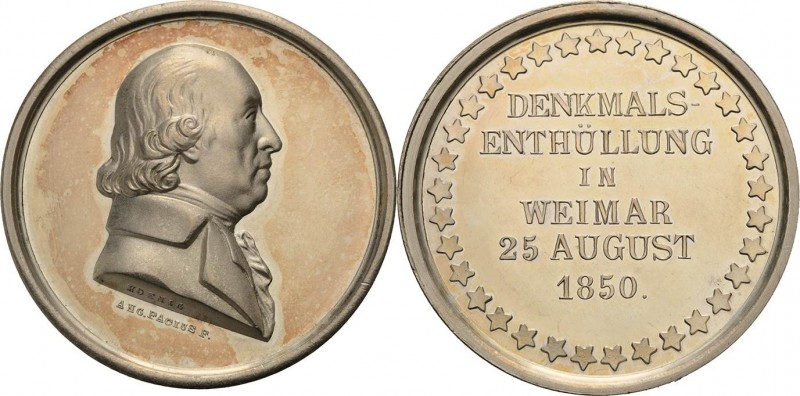 König, Helmut 1934-2017 Silbermedaille 1976. Erinnerung an die Denkmalsenthüllun...