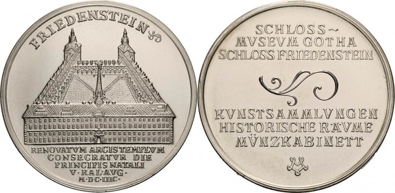 König, Helmut 1934-2017 Silbermedaille 1976 (spätere Nachprägung, 2008). Schloss...