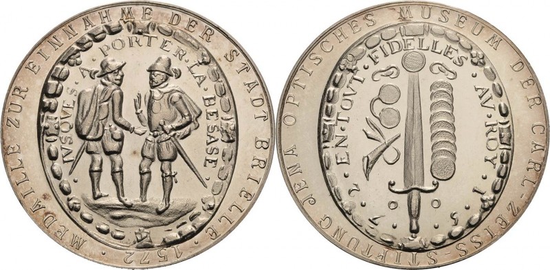König, Helmut 1934-2017 Silbermedaille 1984 (Heidrun Höhn, Uttikal, Rossi) Souve...