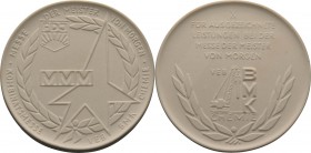 Porzellanmedaillen - Medaillen der Meißner Porzellanmanufaktur
Halle/Saale Weiße Porzellanmedaille 1973. Auszeichnung für ausgezeichnete Leistungen b...