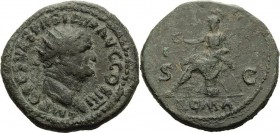 Kaiserzeit
Vespasian 69-79 Dupondius 71, Rom Kopf mit Strahlenkrone nach rechts, IMP CAES VESPASIAN AVG COS III / Roma sitzt nach links, ROMA, SC RIC...