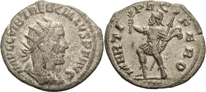 Kaiserzeit
Trebonianus Gallus 251-253 Antoninian 251/253, Rom Brustbild mit Str...