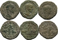 Kaiserzeit
Aemilianus 253 Bronze 253, Viminacium/Moesia inferior Brustbild mit Lorbeerkranz nach rechts, IMP C EMIL EMILIANO AVG / Moesia Superior st...