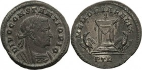 Magister militum et dominus noster - Die Münzprägung der Spätantike ab Kaiser Diocletian (284 n. Chr
Constantius I. Chlorus 305-306 Follis 306, Trier...