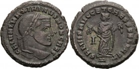 Magister militum et dominus noster - Die Münzprägung der Spätantike ab Kaiser Diocletian (284 n. Chr
Maximinus Daia 305/310-313 Follis 305/306, Carth...