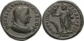 Magister militum et dominus noster - Die Münzprägung der Spätantike ab Kaiser Diocletian (284 n. Chr
Licinius II. 317-324 Follis 317/320, Nicomedia B...
