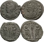 Magister militum et dominus noster - Die Münzprägung der Spätantike ab Kaiser Diocletian (284 n. Chr
Constans 337-350 Follis 337/340, Rom Brustbild d...