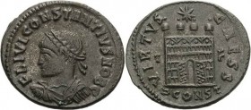 Magister militum et dominus noster - Die Münzprägung der Spätantike ab Kaiser Diocletian (284 n. Chr
Constantius II. als Caesar 324-337 Follis 328, A...