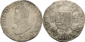 Belgien-Brabant
Philipp II. 1555-1598 Ecu 1574, Antwerpen Delmonte 23 Davenport 8634 Sehr schön