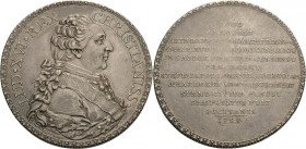 Frankreich
Ludwig XVI. 1774-1793 Silbermedaille 1788 (Gatteaux) Auf die Ernennung der Erzbischöfe von Narbonne und Toulouse. Brustbild nach rechts / ...