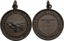 Großbritannien
George V. 1910-1936 Bronzemedaille 1933 Preismedaille der Royal Live Saving Society. Rettungsszene / 2 Zeilen Schrift über 2 Zeilen Gr...