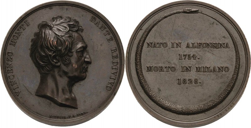 Italien-Mailand
Medaillen Bronzemedaille 1828 (Cossa) Tod des Dichters Vincenzo...