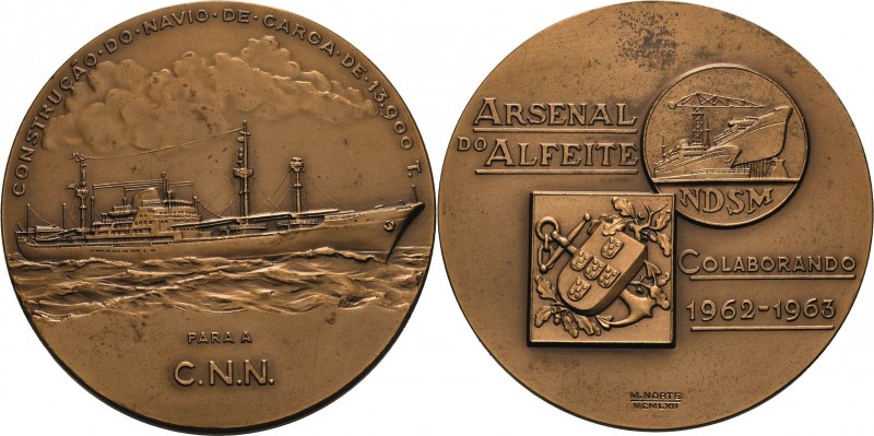 Portugal-Medaillen
 Bronzemedaille 1963 (M. Norte) Arsenal Do Alfeite Colaboran...