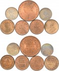 Indien
Lot-7 Stück Interessantes Lot von indischen Kleinmünzen in hervorragenden Erhaltungen. Darunter: 2 Annas 1862, 1886. 1/4 Anna 1889. 1/12 Anna ...