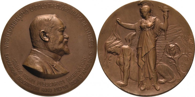 Medaillen
Innsbruck Bronzemedaille 1906 (A. Eisenmayer/C.M. Schwerdtner) Karl I...
