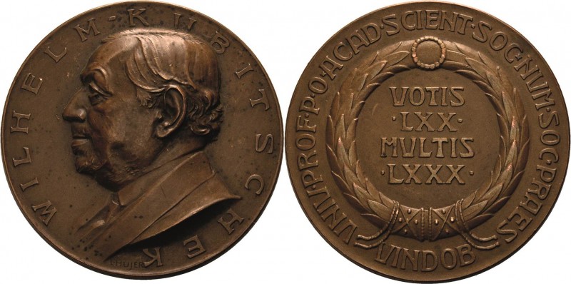 Medaillen
Wien Bronzemedaille 1928 (L. Hujer) Auf den Althistoriker und Numisma...