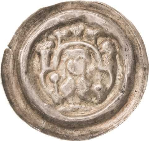 Magdeburg, Erzbistum
Wichmann von Seeburg 1152-1192 Brakteat. Mit Bildnis Fried...