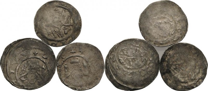 Würzburg, Bistum Münzstätte Würzburg
Otto von Lobdeburg 1207-1223 Pfennig Unter...