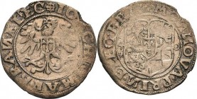 Brandenburg-Preußen
Joachim II. 1535-1571 Groschen 1540, Berlin Bahrfeldt 331 b Neumann 6.11 b Selten. Kl. Schrötlingsfehler am Rand, sehr schön+