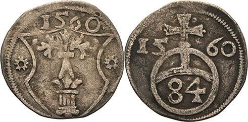 Brandenburg-Preußen
Joachim II. 1535-1571 Dreier (1/48 Taler) 1560, Berlin Mit ...