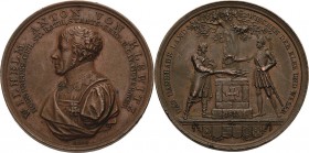 Brandenburg-Preußen
Friedrich Wilhelm III. 1797-1840 Bronzemedaille 1815 (D. F. Loos) Auf den Zivilgouverneur der Provinzen zwischen Elbe und Weser, ...