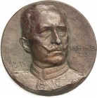 Brandenburg-Preußen
Wilhelm II. 1888-1918 Einseitige hohle Bronzegussmedaille o.J. (20. Jhd.) (Metal Products, New York) Uniformiertes Brustbild halb...