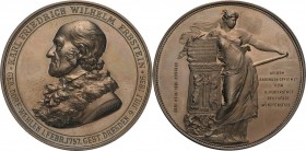 Dresden
 Nickelmedaille 1883 (A. Scharff) Karl Friedrich Wilhelm Erbstein (1757-1836), Archäologe und Numismatiker - gestiftet vom II. Vereinstag deu...