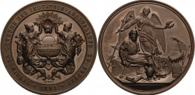 Erfurt-Stadt
 Bronzemedaille 1894 (Apell) Prämie der Thüringer Gewerbe und Industrie-Ausstellung zu Erfurt. Zwei Personifikationen von Handel und Gew...