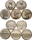 Brandenburg-Preußen
Lot-5 Stück Interessantes Lot von Silbermedaillen des Medailleurs Helmut König. Dabei: 1990, 1991 - Überführung Friedrichs II. na...