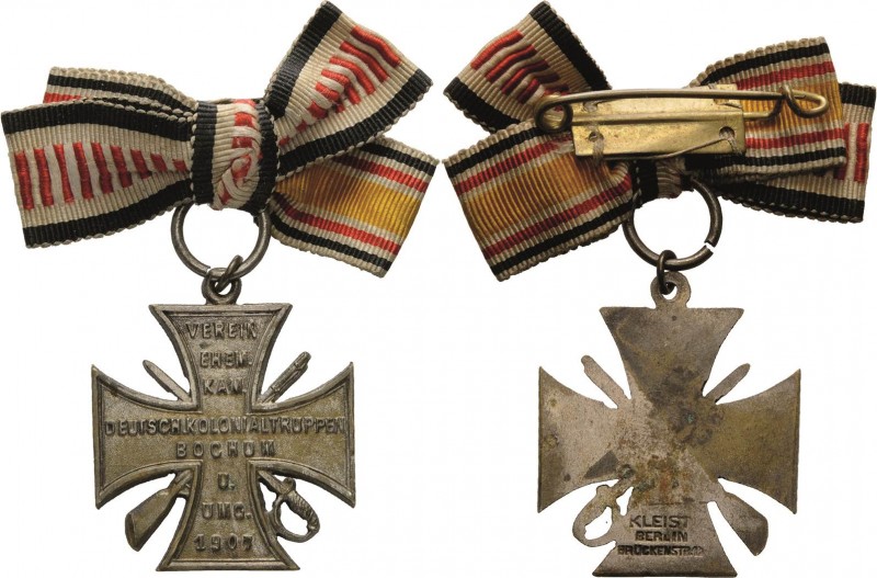 Abzeichen
 Versilbertes Bronzeabzeichen 1907 (Kleist, Berlin) Verein ehemaliger...