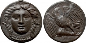 SKYTHIA. Olbia. Cast Ae (Circa 375-330 BC).