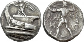 KINGS OF MACEDON. Demetrios I Poliorketes (306-283 BC). Tetradrachm. Ephesos.