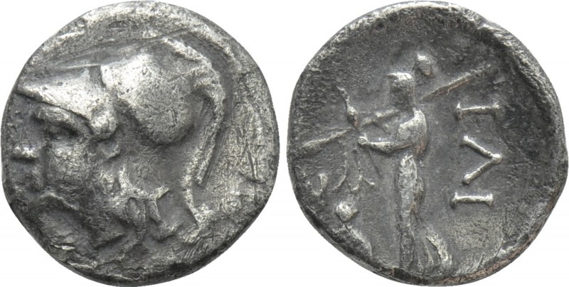 TROAS. Ilion. Hemidrachm (Circa 228-190 BC). 

Obv: Helmeted head of Athena le...