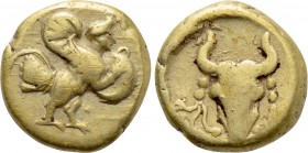 IONIA. Uncertain. EL Hemihekte (5th Century BC).