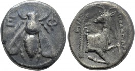 IONIA. Ephesos. Tetradrachm (Circa 390-325 BC). Apolodoros, magistrate.