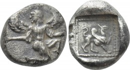 CARIA. Kaunos. AR Tritartemorion or 1/16 Stater (Circa 490-470 BC).