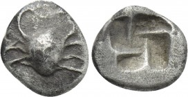 CARIA. Kos. Hemiobol (Circa 500-480 BC).