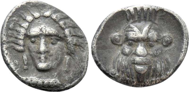 CILICIA. Uncertain. Obol (4th century BC). 

Obv: Head of female (Arethusa?) f...