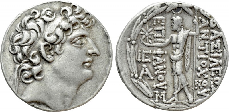 SELEUKID KINGDOM. Antiochos VIII Epiphanes (Grypos) (121/0-97/6 BC). Tetradrachm...