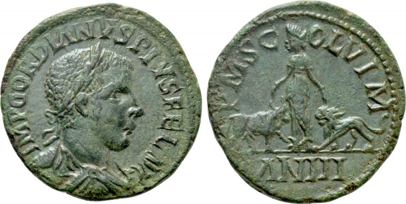 MOESIA SUPERIOR. Viminacium. Gordian III (238-244). Ae. Dated CY 3 (241/2). 

...