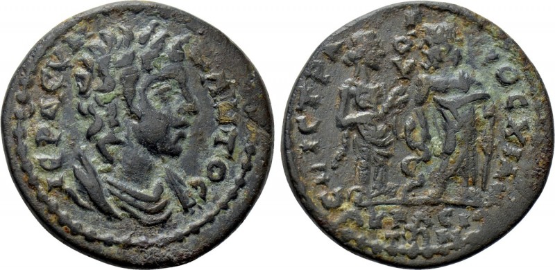 LYDIA. Acrasus. Pseudo-autonomous. Time of Severus Alexander (222-235). Ae. Aure...